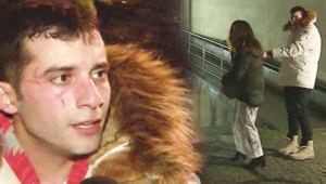 Fırat Altunmeşe sevgilisiyle tekme tokat birbirine girdi
