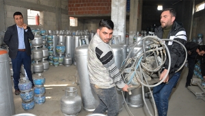 Adana'da kaçak tüp ele geçirildi