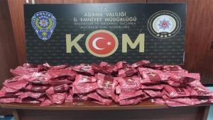 Adana'da 128 kilo kaçak ürün ele geçirildi