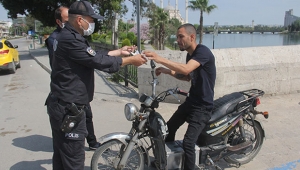 Çektiği parayı cezaya yatırdı