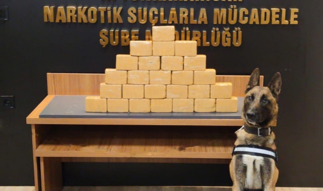 13 kilo 800 gram eroin ele geçirildi