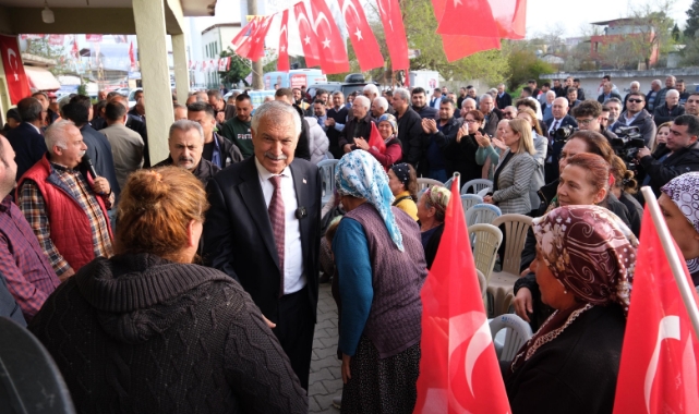 Başkan Karalar, Yumurtalık'ta Halkla Buluştu