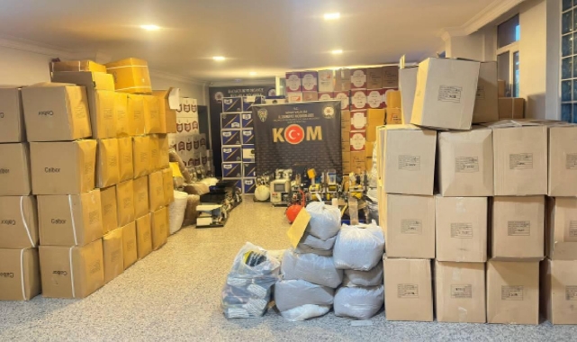 10 Milyon 833 Bin 200 Makaron Ele Geçirildi