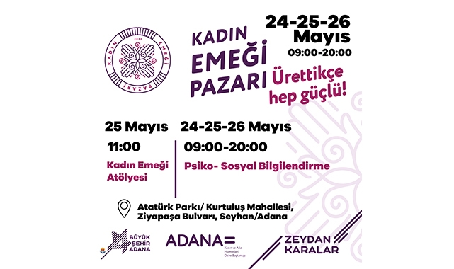 Kadın Emeği Pazarı Ziyaretçilerine Kapılarını Açıyor