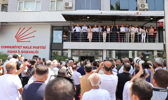 CHP Adana İl Örgütü'nde Geleneksel Bayramlaşma Töreni