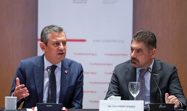 TÜRKONFED Başkanı Sönmez, Özgür Özel ve Kurmaylarıyla Görüştü