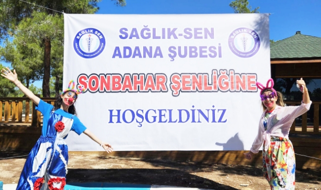 Sağlık-Sen Adana Şubesi Sonbahar Şenliği Gerçekleşti