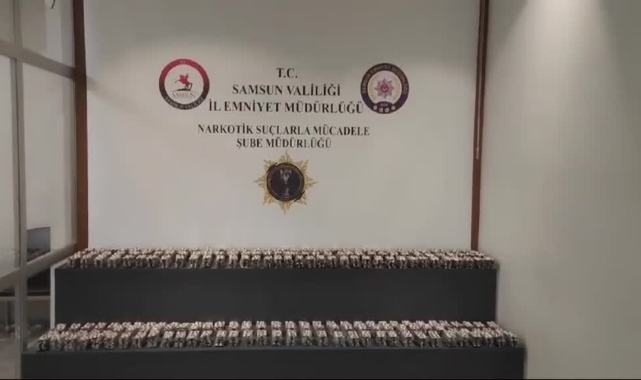 14 Bin Sentetik Ecza Hapı Ele Geçirildi,3 Gözaltı