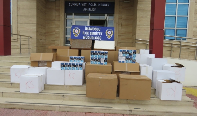 430 Bin Kaçak Makaron Ele Geçirildi