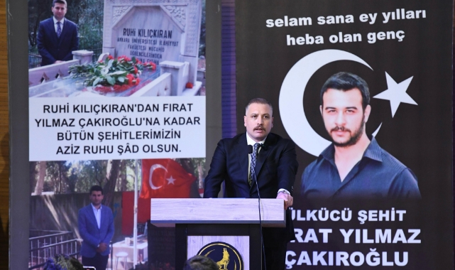 Adana Ülkü Ocakları, Fırat Yılmaz Çakıroğlu'nu Andı
