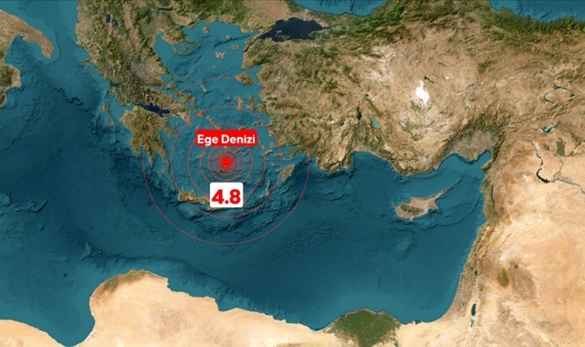 Ege Denizi'nde Korkutan Depremler!