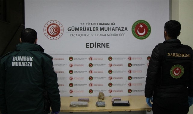 Kapıkule Sınır Kapısı'nda Uyuşturucu Ele Geçirildi