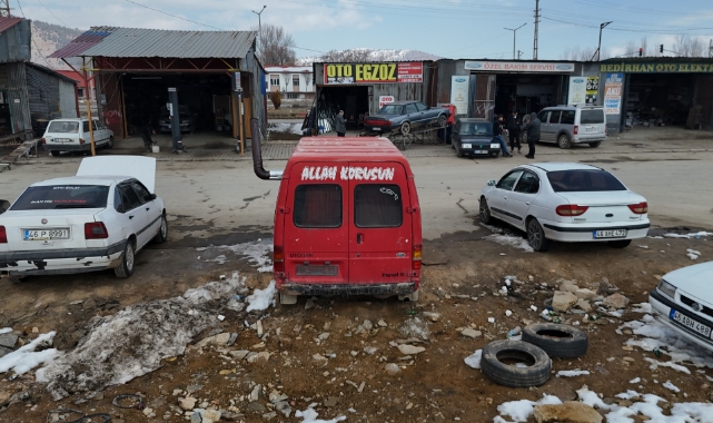 Minibüsün İçine Soba Kurdu