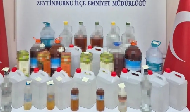 Sahte İçki Baskını:2 Gözaltı