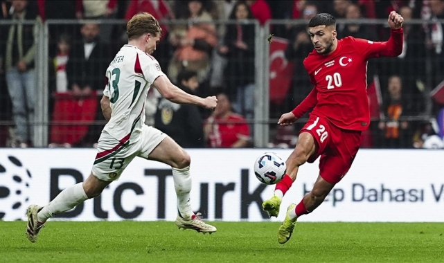 A Milli Futbol Takımı, Macaristan'ı Mağlup Etti