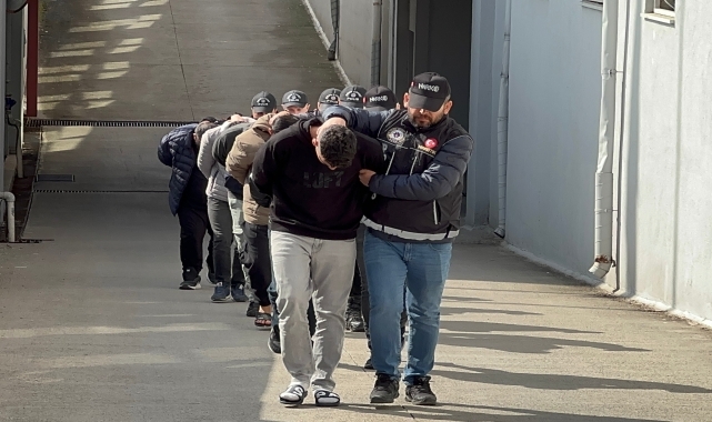 Alanya'da Uyuşturucu Operasyonu:21 Tutuklama