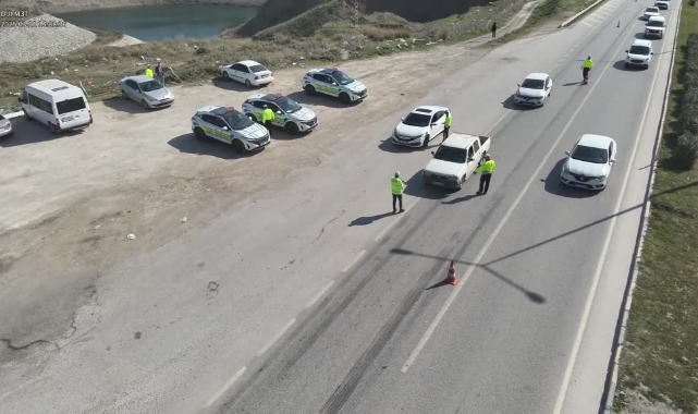 Bayram Öncesi Dron İle Denetimler Yapıldı