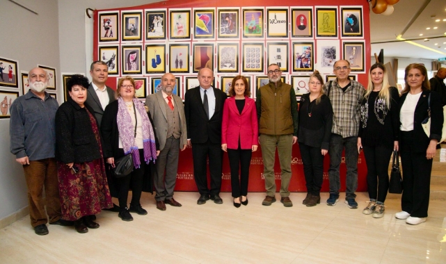 ÇGC Uluslararası Eserlerin Sergisine Ev Sahipliği Yaptı
