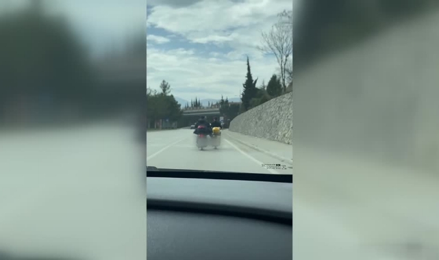 Motosikletliler Trafik Güvenliğini Tehdit Etti