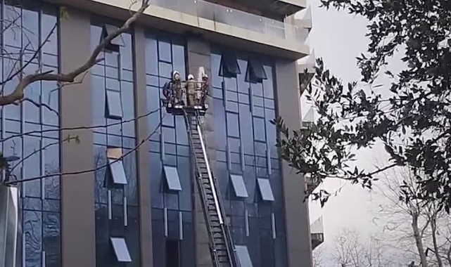 Otel İnşaatında Yangın