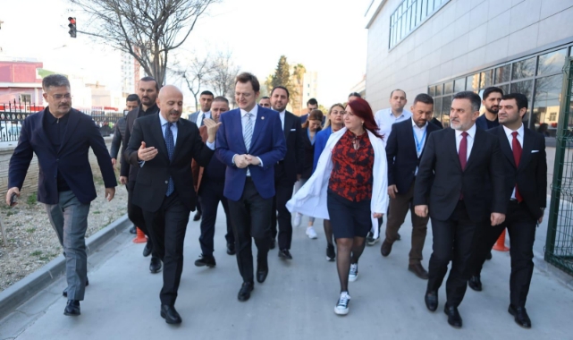 Yerebakan ve Nacar Hastaları Ziyaret Etti