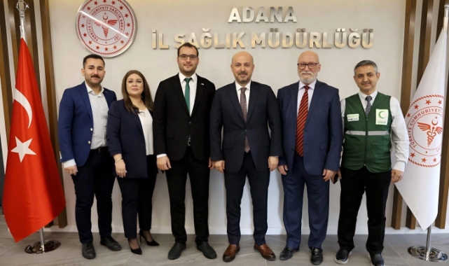 Yeşilay Heyetinden İl Sağlık Müdürü Nacar'a Ziyaret