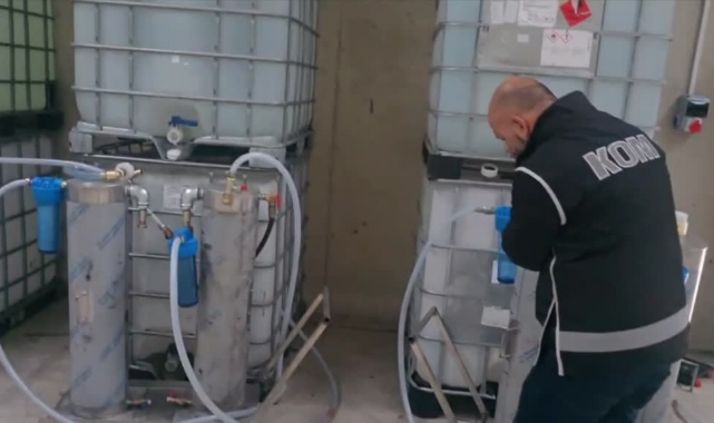 12 Ton Etil Alkol Ele Geçirildi:9 Gözaltı