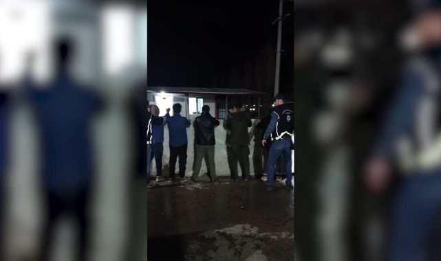 5 Düzensiz Göçmen Yakalandı