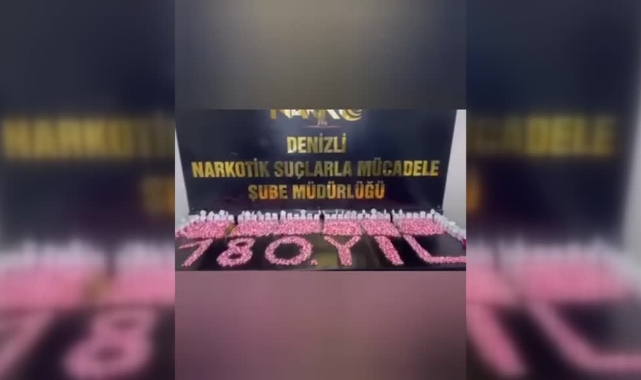 9 Bin 550 Sentetik Ecza Hapı Ele Geçirildi