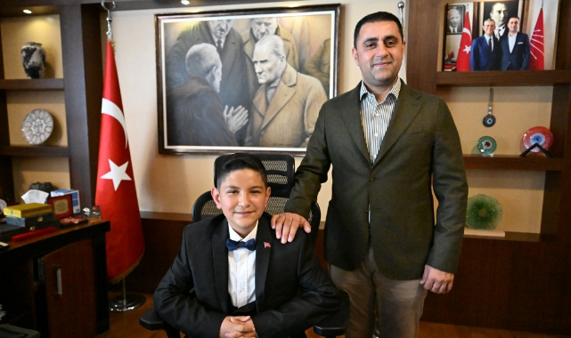 Başkan Kozay, Makam Koltuğunu Çocuklara Devretti