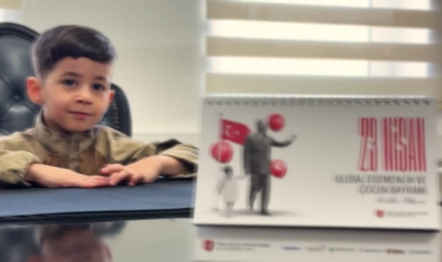 Çocuklar 23 Nisan'da Temsili Jandarma Oldu