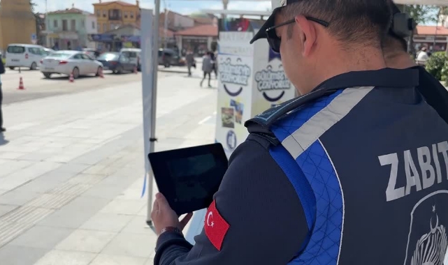 Çorum'da Yere İzmarit Atanlar Dronla Tespit Ediliyor