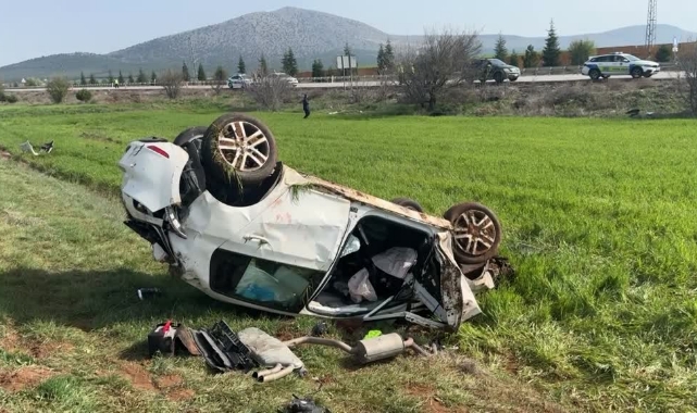 Devrilen Otomobilin Sürücüsü Öldü