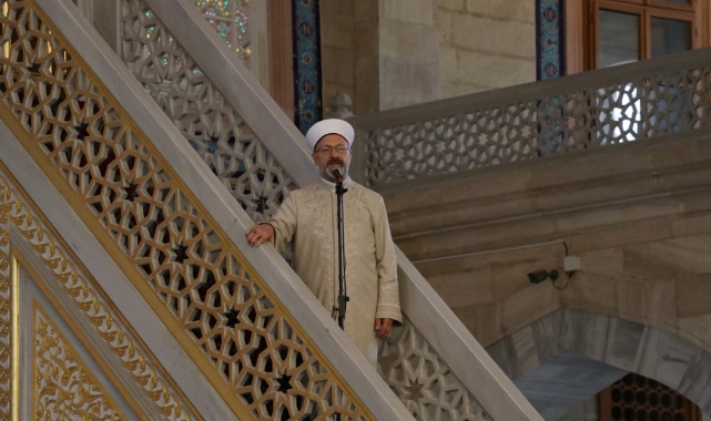 Diyanet İşleri Başkanı Erbaş Adana'da