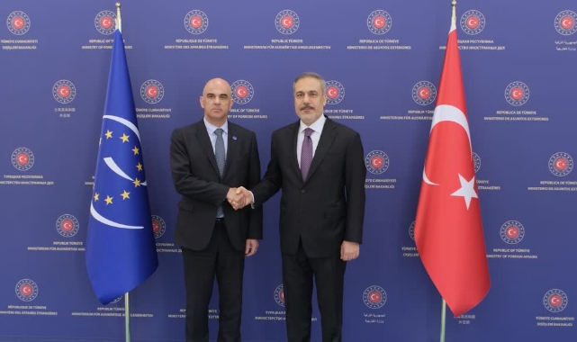 Fidan, Avrupa Konseyi Genel Sekreteri Berset İle Görüştü