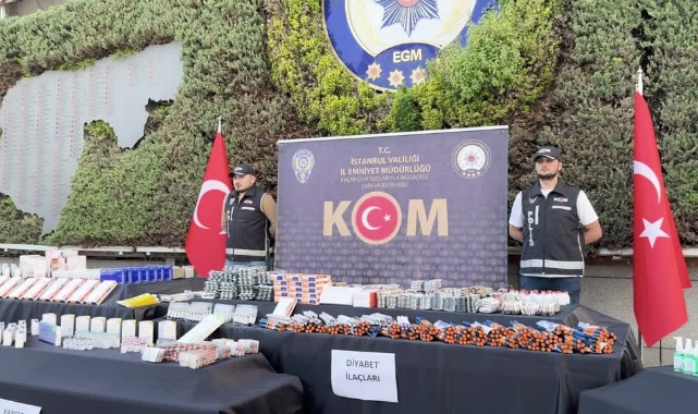 İstanbul'da Kaçak İlaç Operasyonu:2 Tutuklama