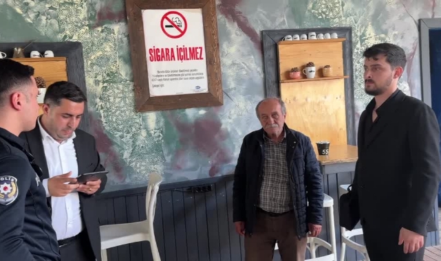 Kafe Ve Restoranlarda Sigara Denetimi Yapıldı