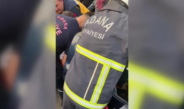 Kontrolden Çıktı, Kaldırıma Çarptı:1 Yaralı