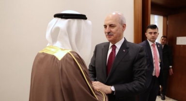 Kurtulmuş, BAE Federal Ulusal Konseyi Başkanı Ghobash İle Görüştü
