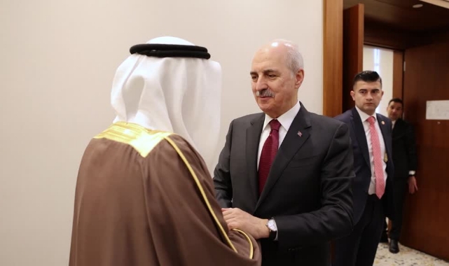 Kurtulmuş, BAE Federal Ulusal Konseyi Başkanı Ghobash İle Görüştü