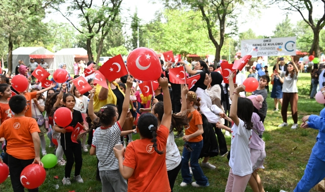 Osmaniye Korkut Ata Üniversitesince Çocuk Şenliği Düzenlendi