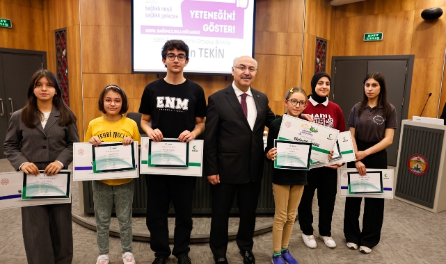 “Sağlıklı Nesil-Sağlıklı Gelecek" Yetenek Yarışmasının Ödül Töreni Yapıldı