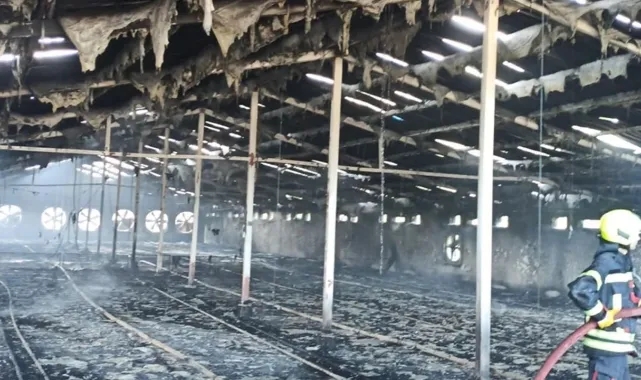 Tavuk Çiftliğinde Yangın Çıktı