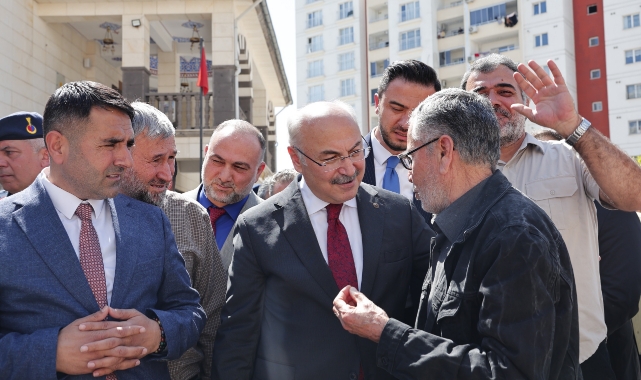 Vali Köşger Sohbet Etti, Sorun Dinledi