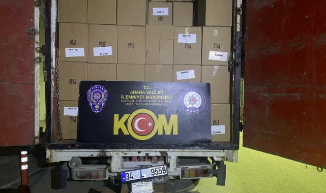 3 Milyon 907 Bin Makaron Ele Geçirildi