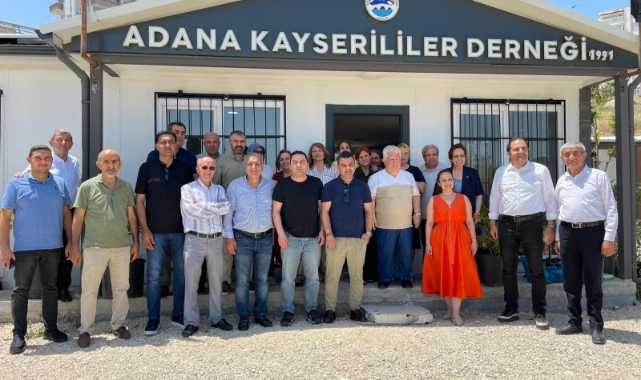 Adana Kayserililer Derneği Bürokrat Hemşehrilerini Ağırladı