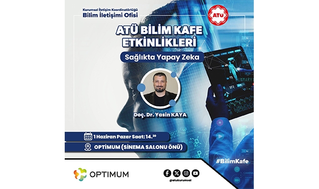 ATÜ Bilim Kafe Başlıyor:Bilim Şehrin Kalbine Taşınıyor