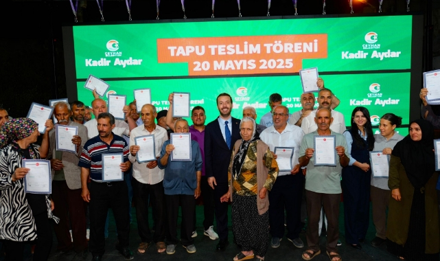 Ceyhan'da 40 Yıllık Sorun Çözüldü