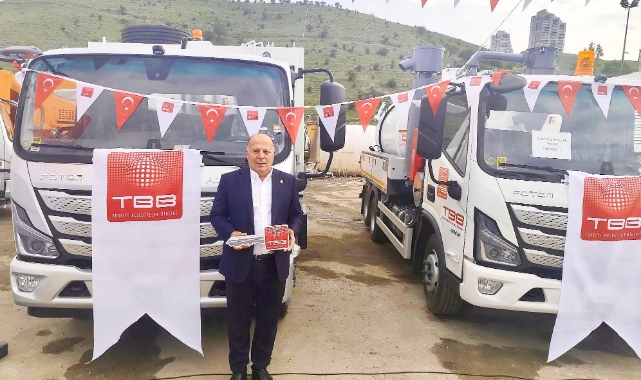 TBB'den Yüreğir Belediyesi'ne Hibe Araç Desteği