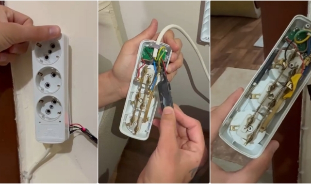 Üçlü Prizden Gizli Kamera Çıktı!